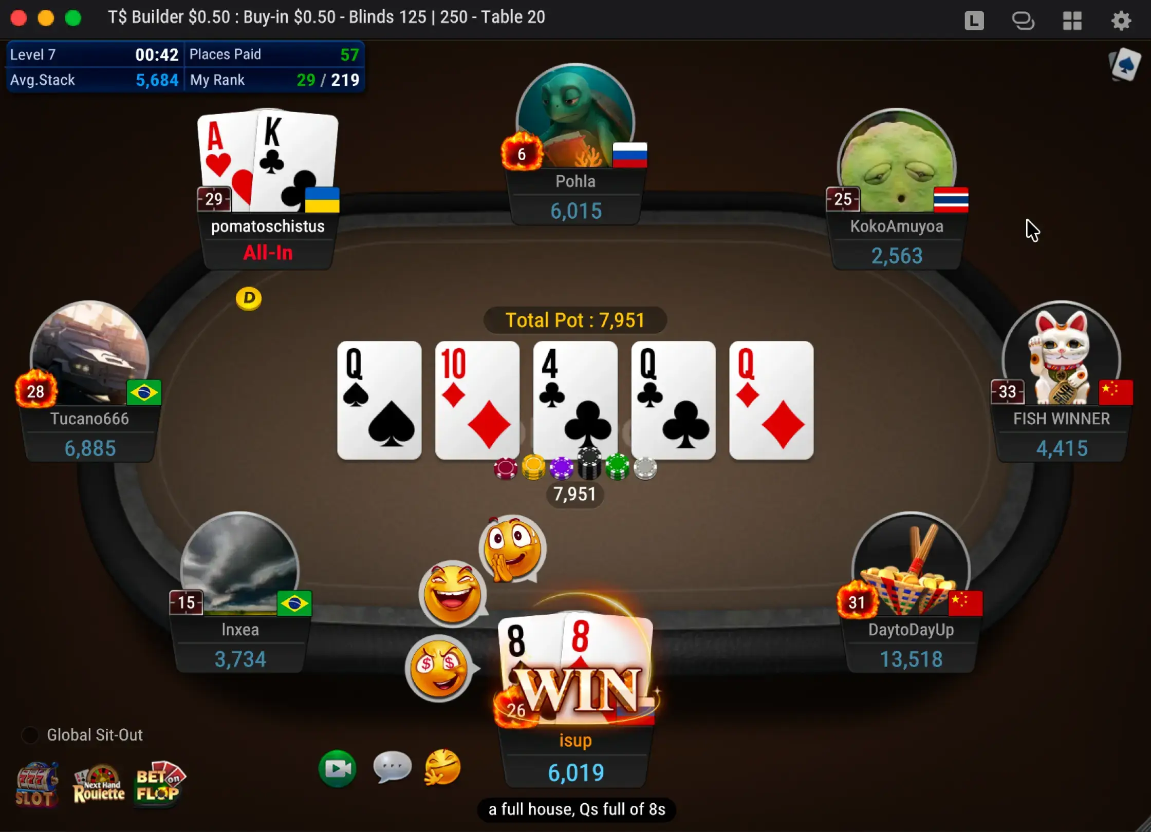 Начните играть — экран PokerOK